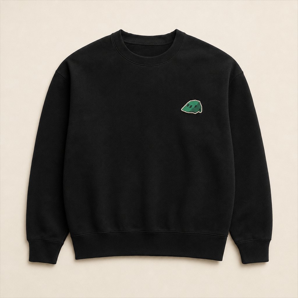 The Crewneck — Black